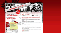 Desktop Screenshot of fahrschuleherzig.de